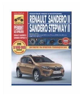 Renault Sandero II. Sandero Stepway II. Выпуск с 2014 г. Бензиновые двигатели