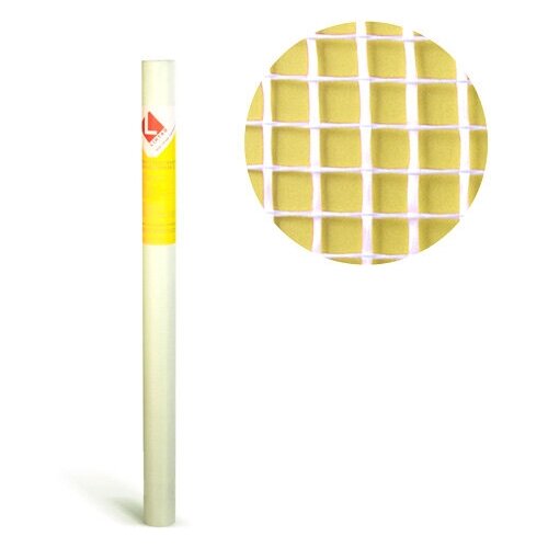 Стеклосетка малярная 2х2, 1мх50м, 55гр/м2 (4814273000010) (LIHTAR)