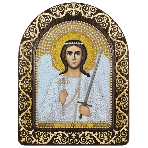 фото Набор для вышивания "нова слобода" сн №02 православный киот 5030 ангел хранитель 13.5х17см nova sloboda