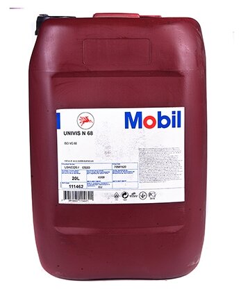 Гидравлическое масло Mobil Univis N 68 (20л)