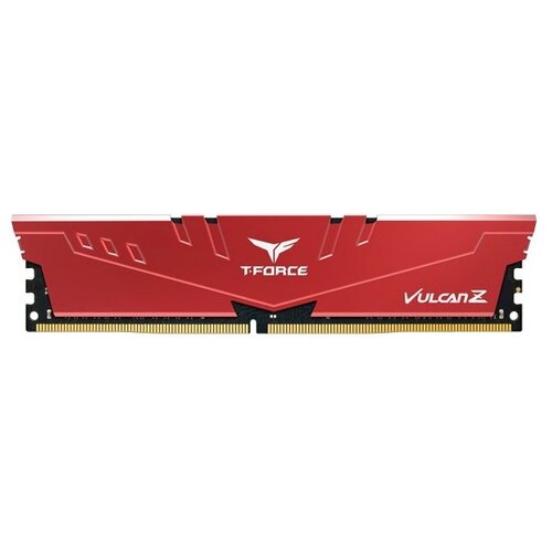 16GB DDR4 3200 DIMM Vulcan Z RED Gaming Memory TLZRD416G3200HC16F01 3200MHz, CL16-20-20-40, 1.35V, Non ECC, TLZRD416G3200HC16F01