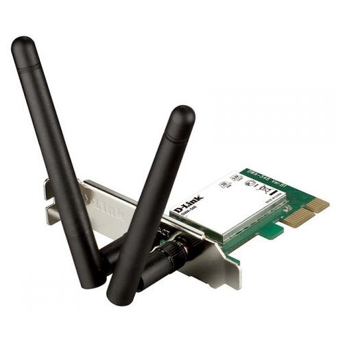 Wi-Fi адаптер D-Link DWA-548/B, зеленый сетевой адаптер wifi d link dwa 548 pci express