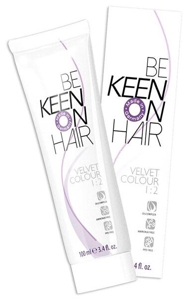 KEEN Be Keen on Hair краска для волос без аммиака Velvet Color, 5.71 piment