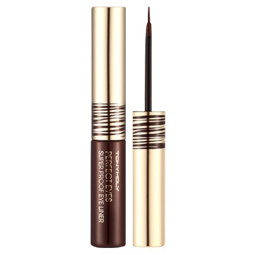 TONY MOLY Водостойкая подводка для век Perfect Eyes Superproof Eyeliner, оттенок 02 Super Brown