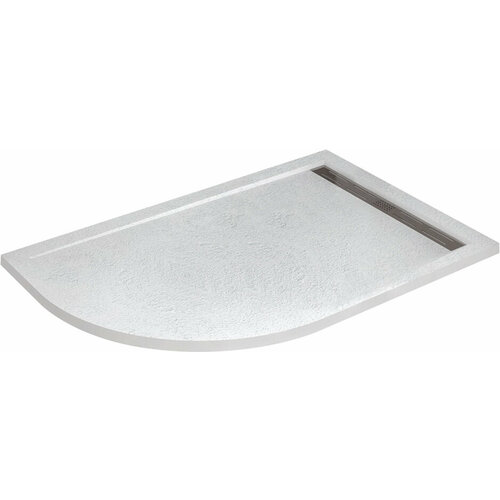 Поддон для душа Cezares TRAY-AS-RH-100/80-30-W-R 100x80 R, с сифоном, белый