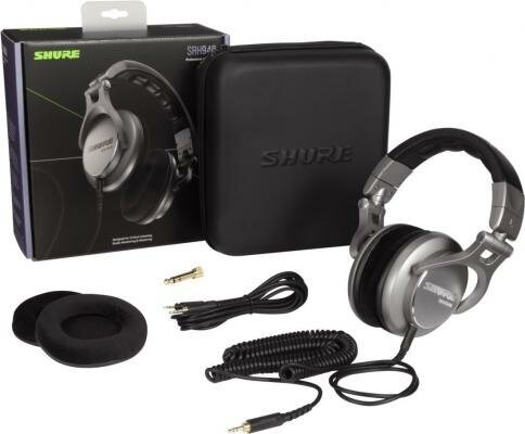 Наушники SHURE HEADPHONE, PRO STUDIO, SILVER - фото №5