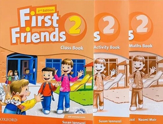 First Friends 2 Class Book + Maths Book + Activity Book+CD (2nd Edition)