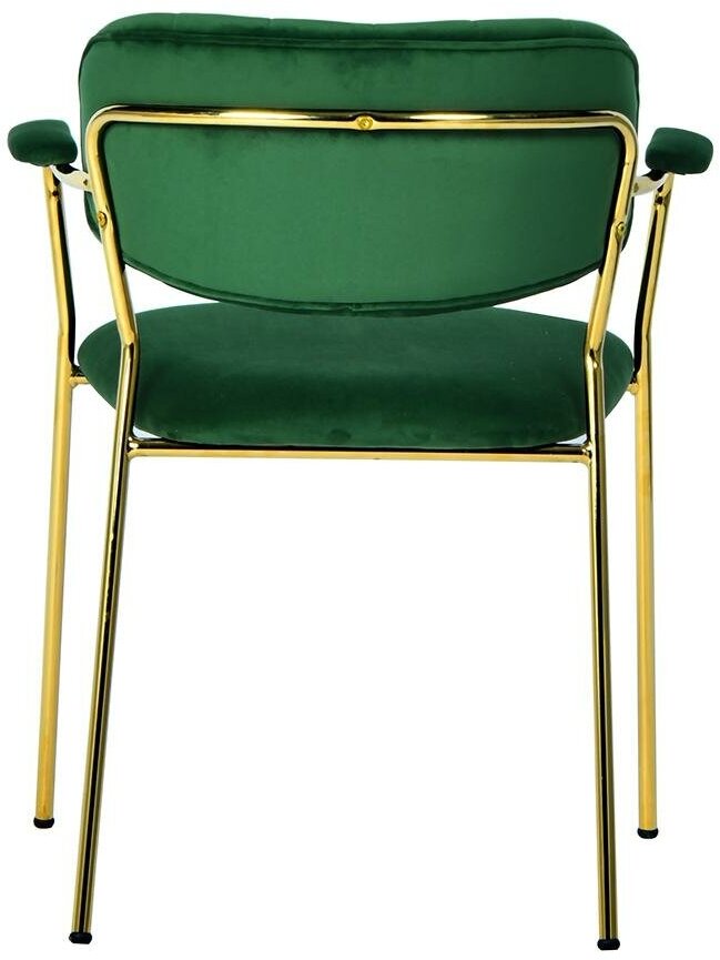 Кресло eirill, велюр, темно-зеленое Bergenson Bjorn - фото №3