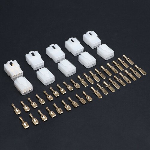 Разъем автомобильный штекер-гнездо DJ7041-63-1121 4 контакта набор 5 шт 463₽