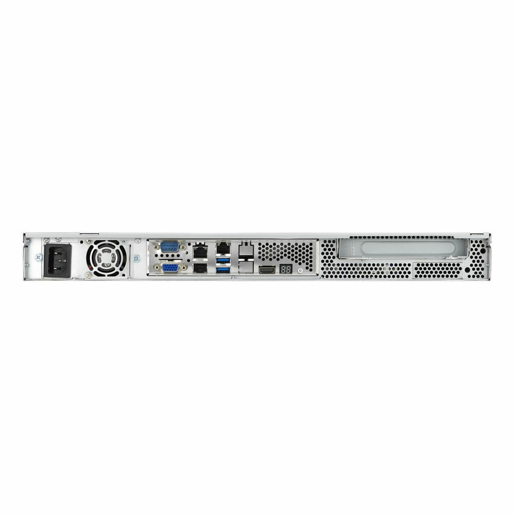 Серверная платформа 1U ASUS 90SF02P1-M00110 (LGA1200, C252, 4*DDR4 (3200), 2*3.5" HDD, 2*PCIE, 2*Glan, IPMI lan, 250W, HDMI, D-Sub, Com, - фото №7