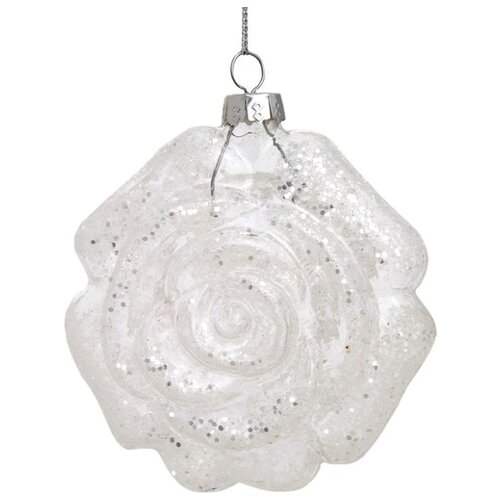 фото Елочная игрушка magic time роза