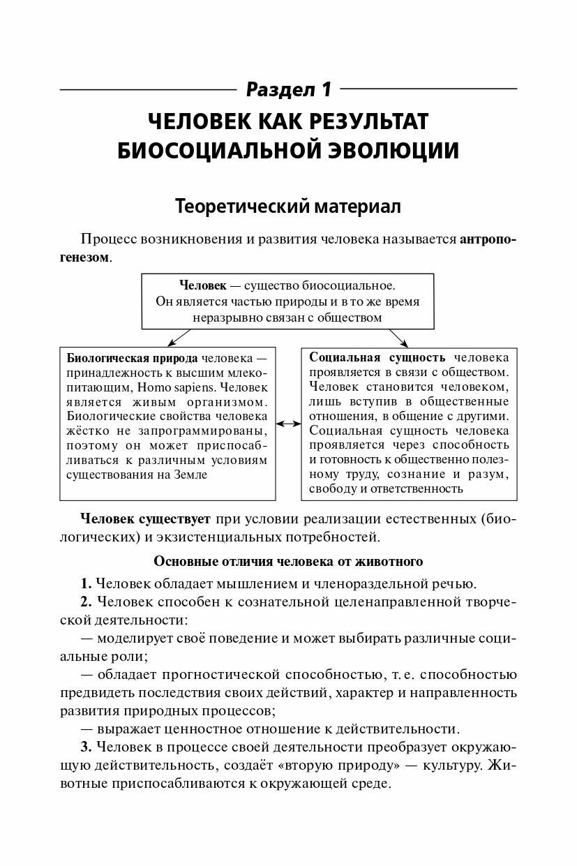 ОГЭ-2024. Обществознание. 9 класс. Тематический тренинг. Учебно-методическое пособие - фото №11