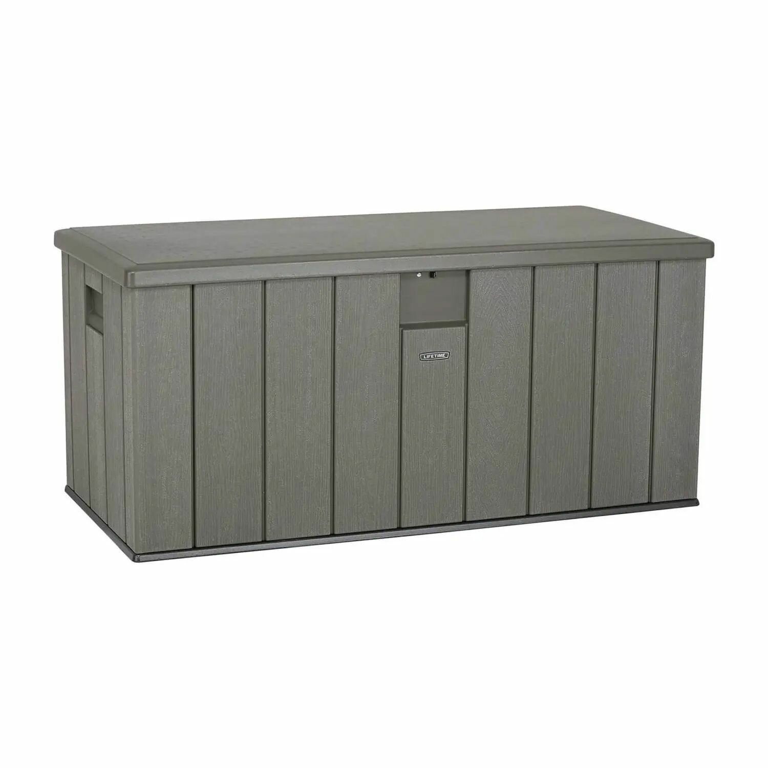Сундук Lifetime WoodLook Outdoor Storage Deck Box 567л - фотография № 1