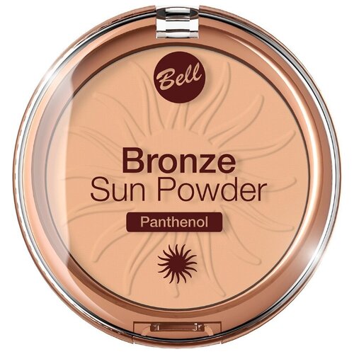 фото Bell пудра бронзирующая с пантенолом bronze sun powder panthenol тон 24