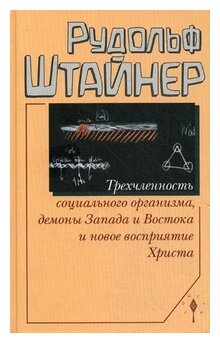 Книга Лонгин Трехчленность социального организма, демоны Запада и Востока и новое восприятие Христа. 2011 год, Штайнер Р.