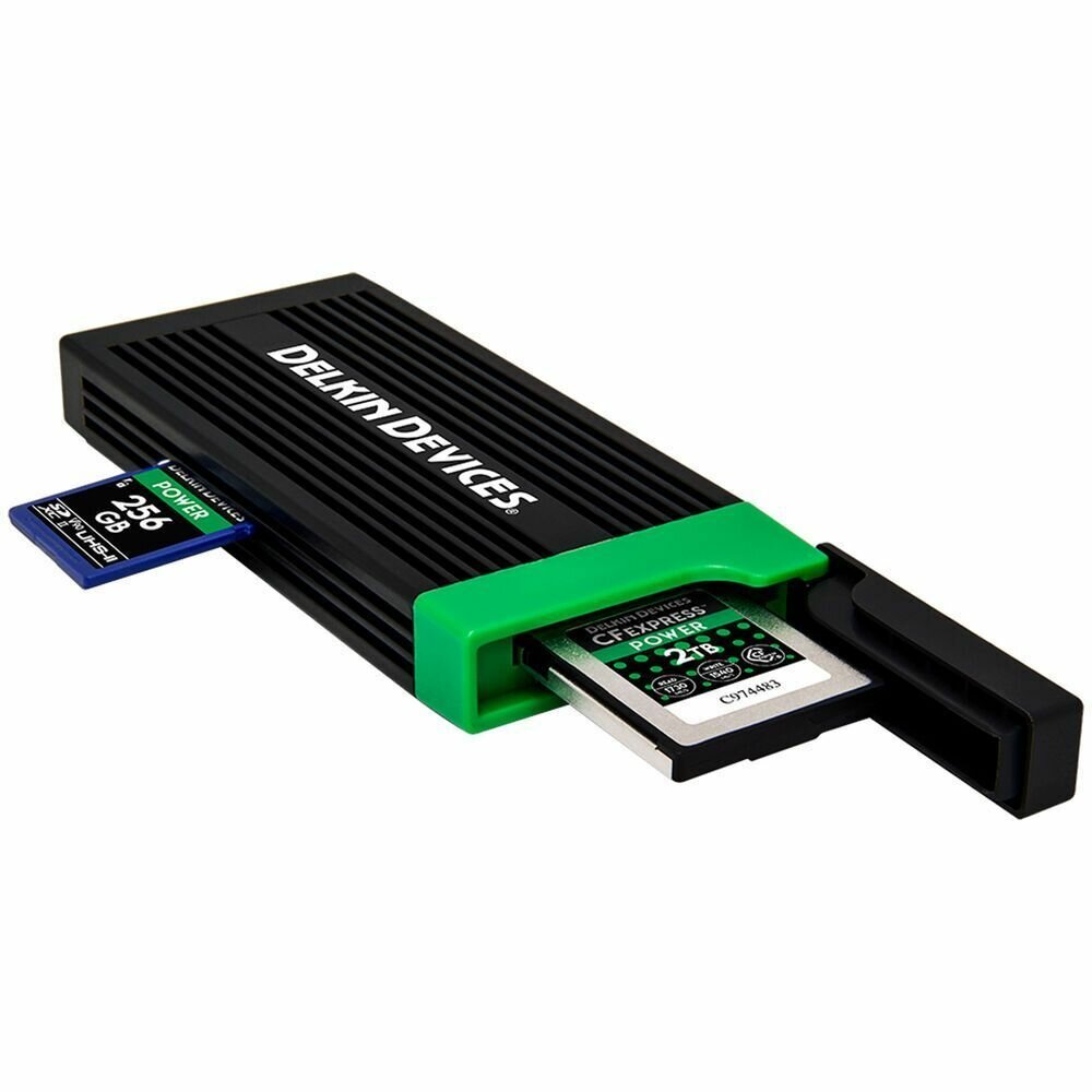 Картридер Delkin Devices USB 32 CFexpress Type B/SD Card Reader