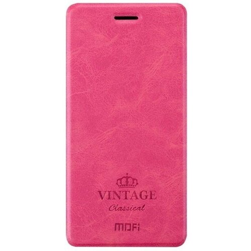 Чехол-книжка Mofi Vintage Classical для Xiaomi Redmi 6A розовый