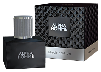 ESTEL парфюмерная вода Alpha Homme Black edition, 50 мл, 50 г