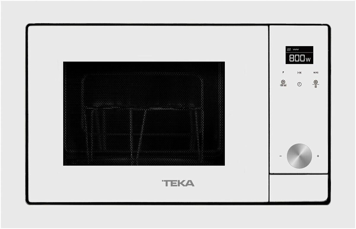 Микроволновая печь с грилем TEKA ML 8200 BIS WHITE - фотография № 3