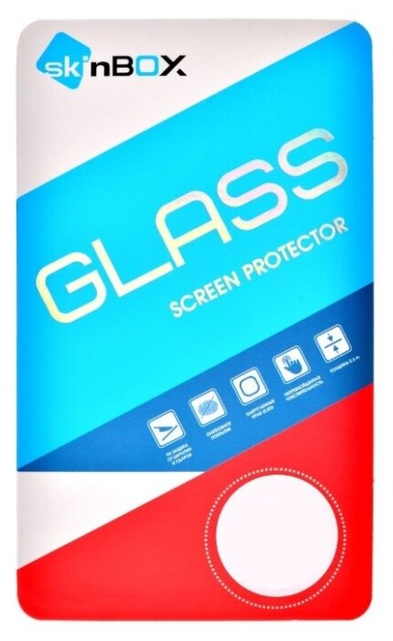 Защитное стекло SkinBox для Apple Iphone XR черный фото 4