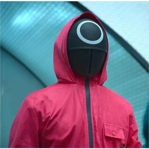 фото Маска "игра в кальмара"/ маска карнавальная круг ms-378 без бренда