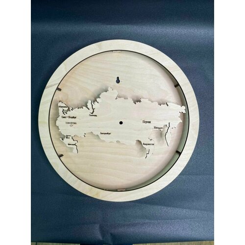 Заготовка из фанеры под часы 