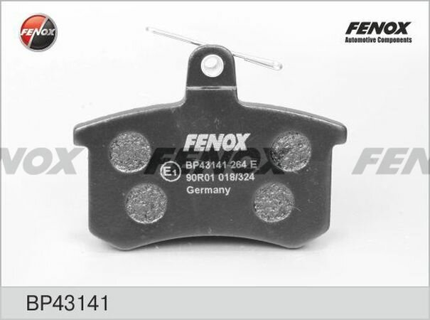 Комплект тормозных колодок Fenox BP43141