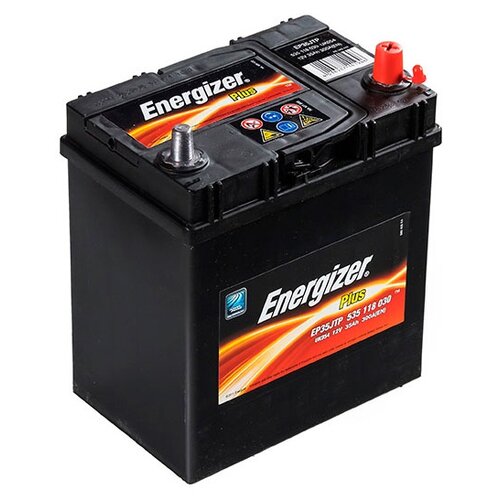 Аккумулятор ENERGIZER PLUS 535 118 030 EP35J-TP, 35 Ач