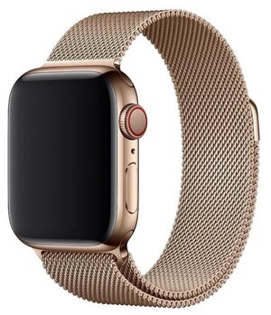Ремешок для Apple Watch 1, 2, 3, 4, 5, 6, se 38 / 40 мм миланская петля, металлический бронзовый