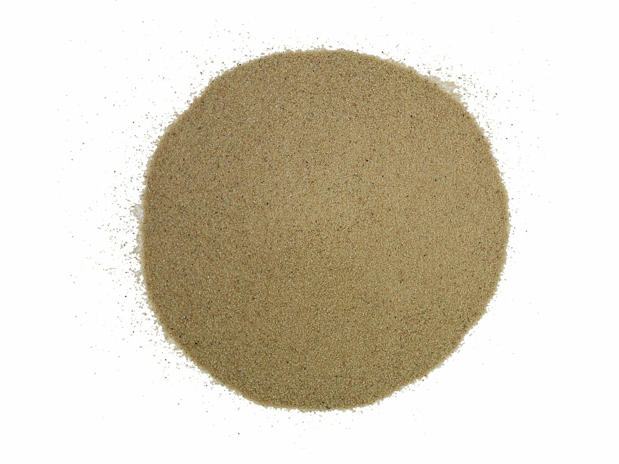 Натуральный кварцевый песок 0.1-0.4 мм, (030), без красителей, 1.5кг - фотография № 2