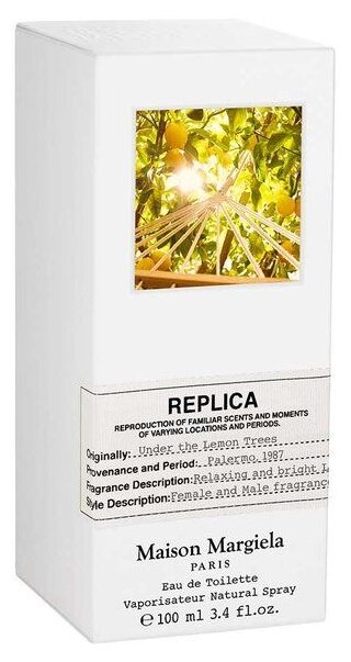 maison margiela under the lemon trees eau de toilette