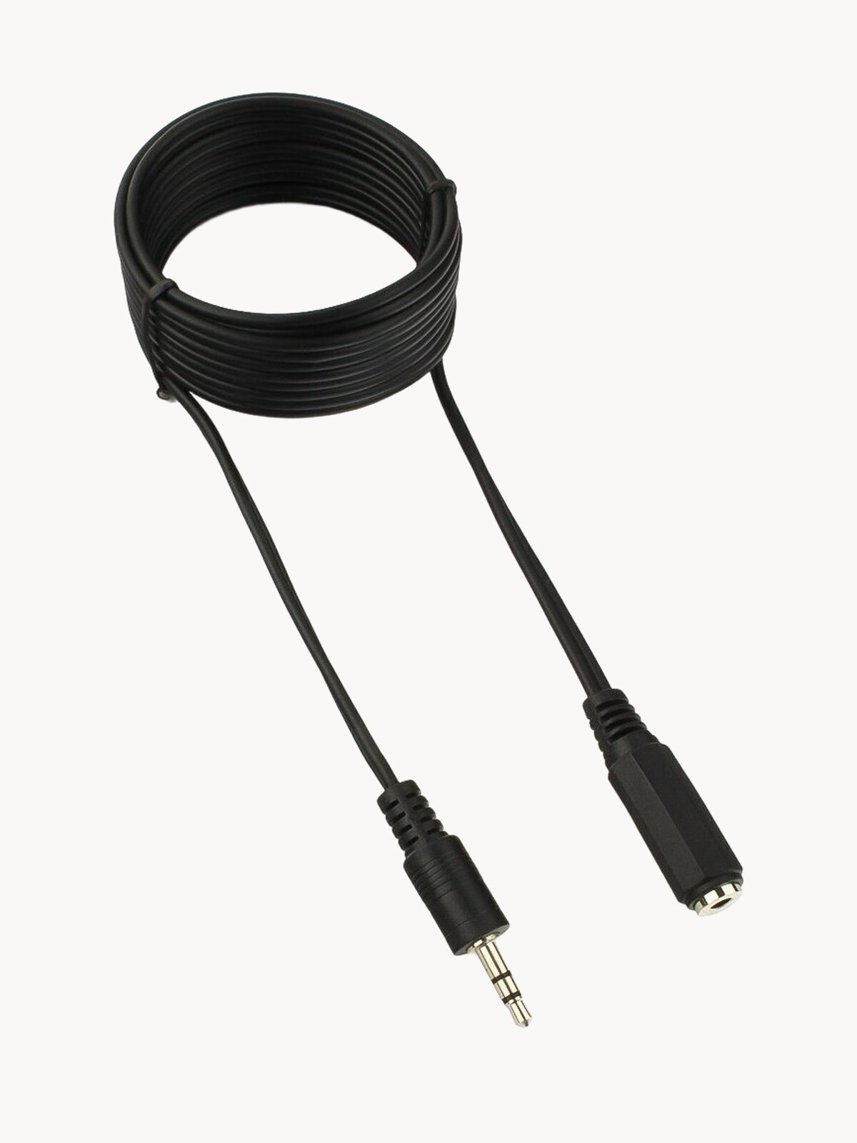 Кабель-удлинитель аудио Cablexpert цвет черный Jack 3.5(M)/Jack 3.5(F) длина 2м