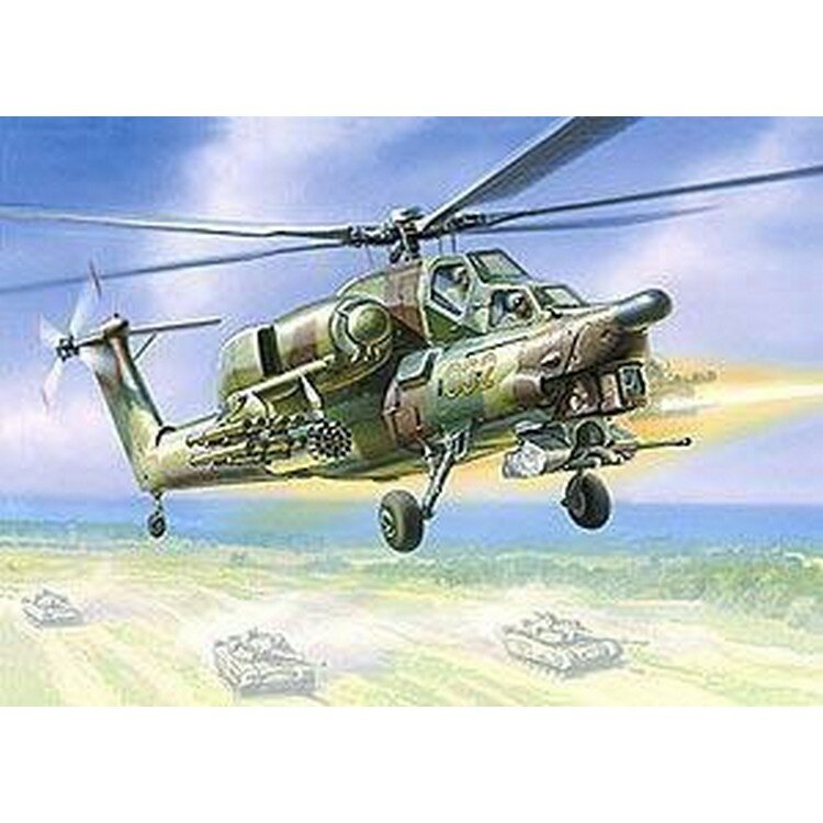 Сборная модель Звезда Вертолет МИ-28А - фото №14