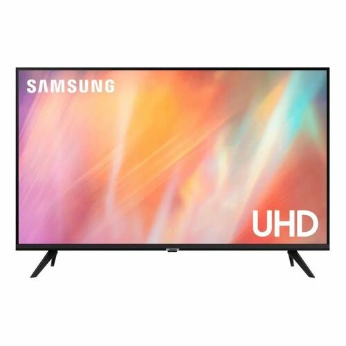 43" Телевизор Samsung UE43AU7002UXRU, Crystal UHD, 4K Ultra HD, черный, смарт ТВ, Tizen OS