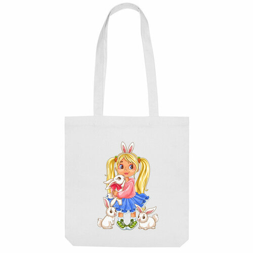 фото Сумка шоппер us basic, белый