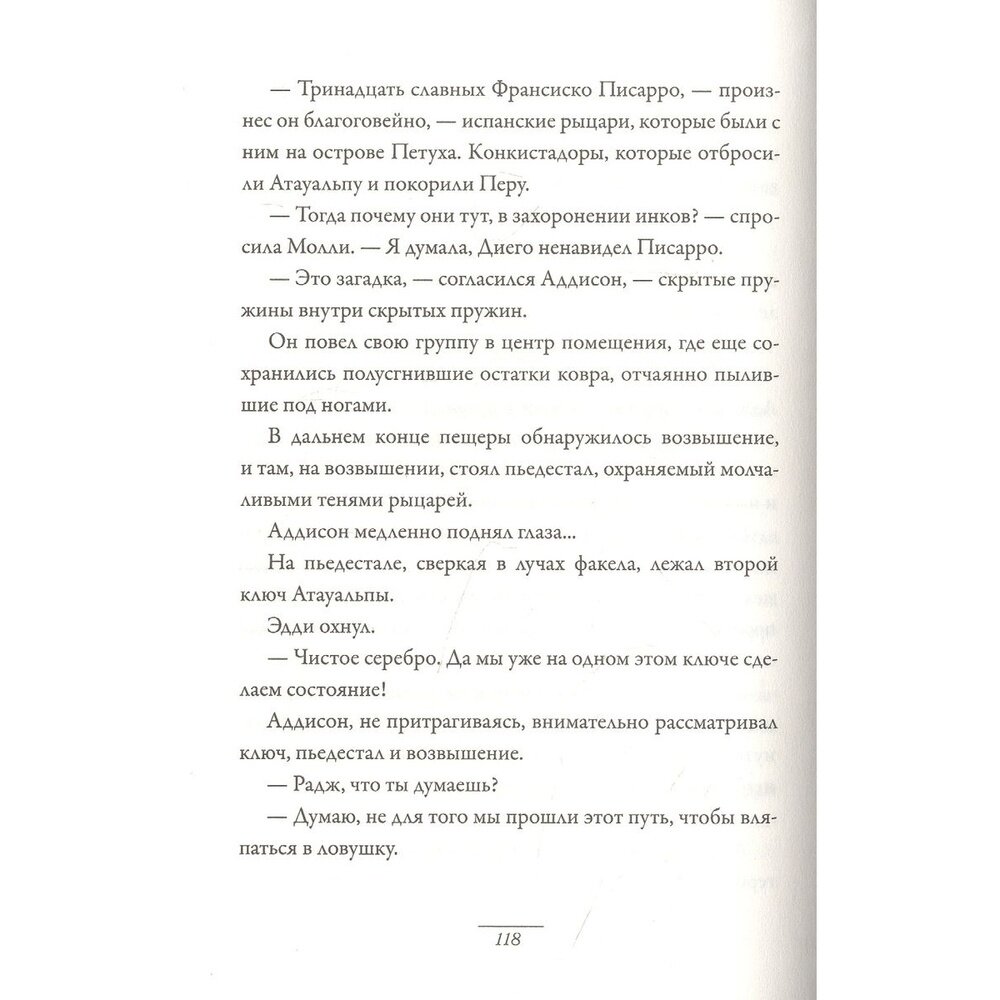 Аддисон Кук и сокровища инков (Стоукс Джонатан В.) - фото №3