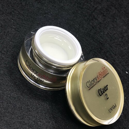 Гель для наращивания ногтей прозрачный Glory&Shain 15г.