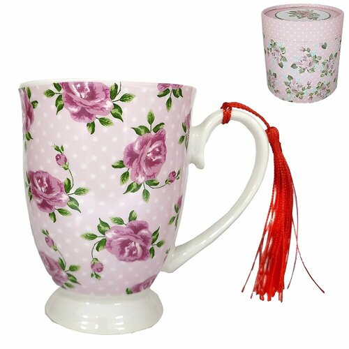 Кружка подарочная 7638-28 300 мл, керамика в подарочной упаковке