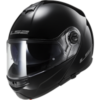 Шлем LS2 FF325 STROBE ELECTRIC SNOW Gloss Black (M, Gloss Black)