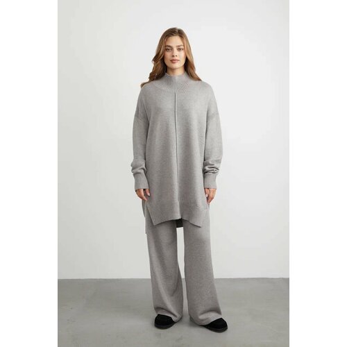 Костюм NEROlab, свитер и брюки, размер one size, серый