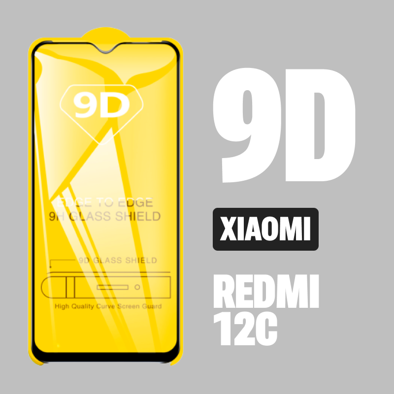 Защитное стекло для Xiaomi Redmi 12C/ 9D на весь экран