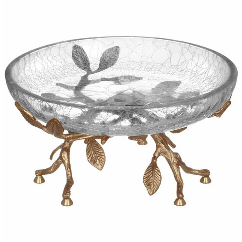 Блюдо 19 см круглое н/н Taj Glass 