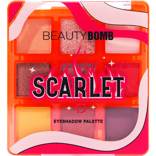 Палетка теней Beauty Bomb Scarlet тон 01 2097₽