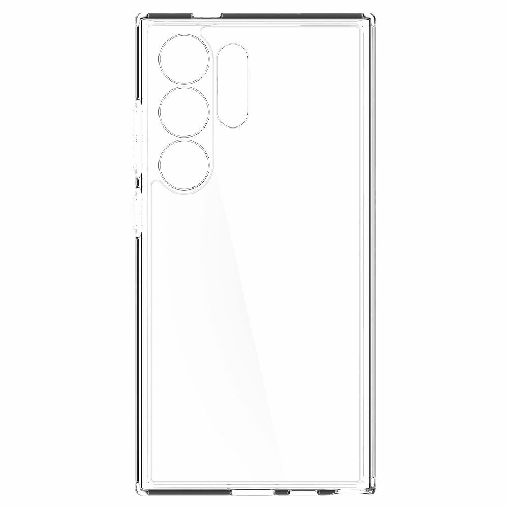 Чехол Spigen на Samsung Galaxy S24 Ultra (ACS07292) Ultra Hybrid / Спиген чехол для Галакси С24 Ультра накладка, противоударный, с защитой камеры, прозрачный — фото 1