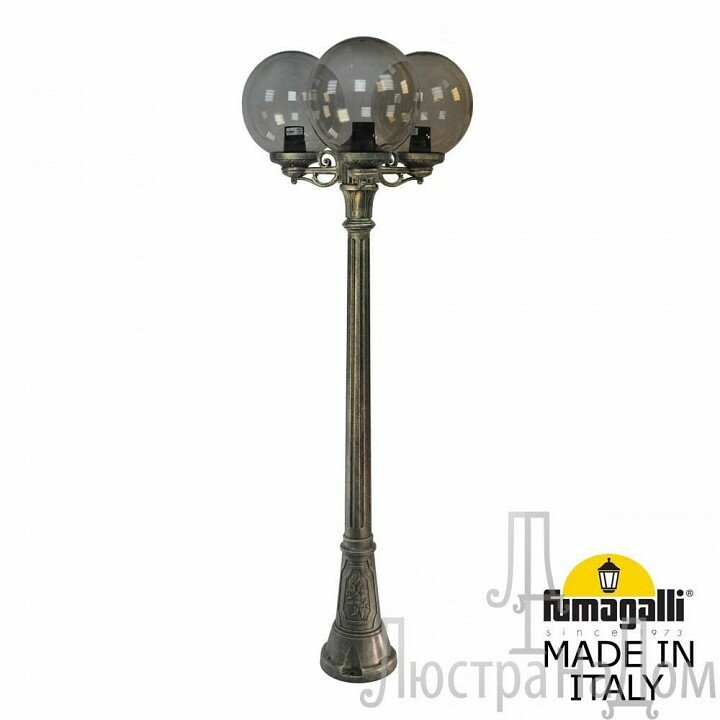 Наземный высокий светильник Fumagalli Globe 300 G30.158. S30. AZE27