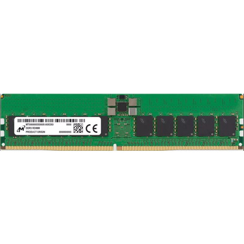Оперативная память 64Gb DDR5 5600MHz Micron ECC Reg OEM MTC40F2046S1RC56BD1 39530₽