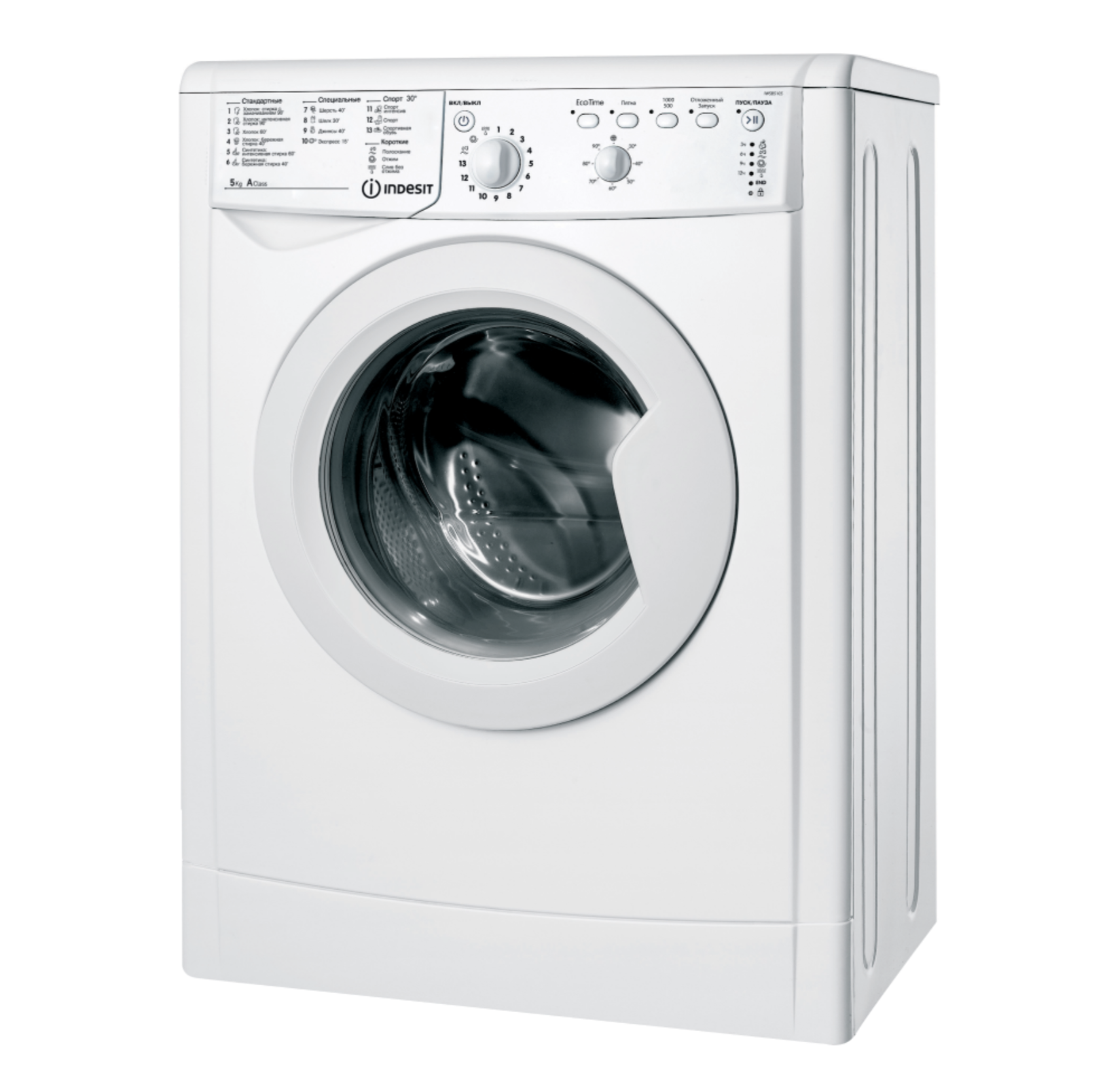 Стиральная машина Indesit IWSC 5105 CIS класс: A загр. фронтальная макс:5кг белый