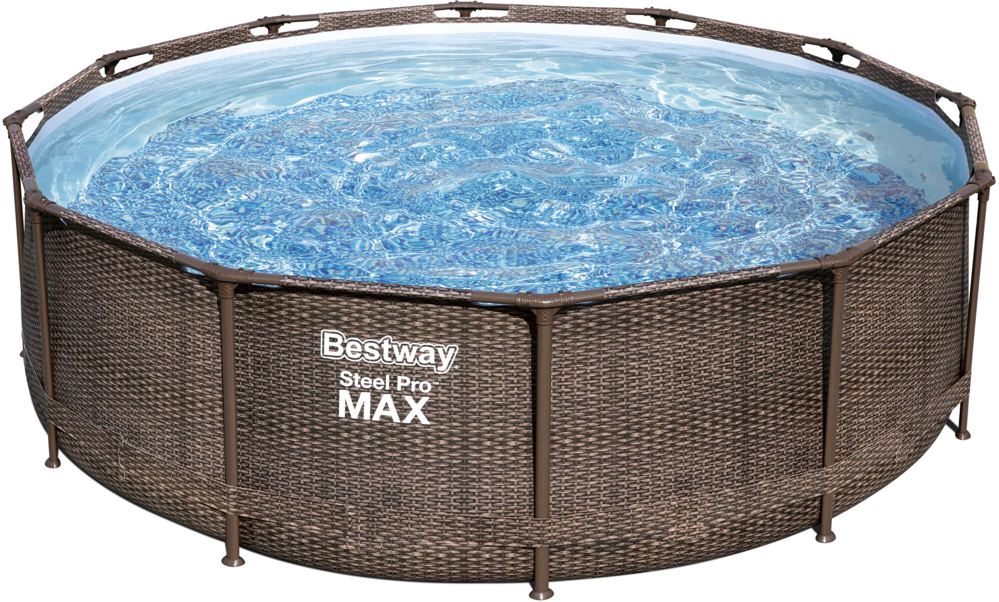 Бассейн каркасный 366 x 100 см + набор аксессуаров Bestway Steel Pro Max (56709) 9150 л