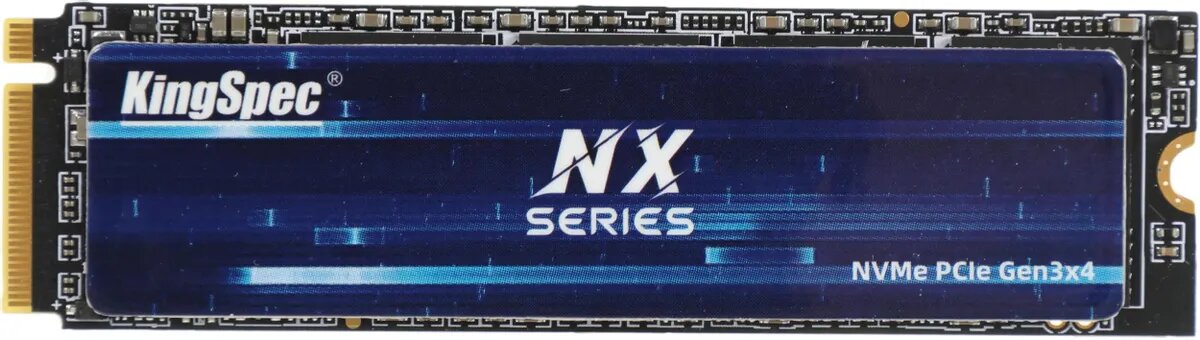 SSD накопитель KINGSPEC NX-512 512ГБ, M.2 2280, PCIe 3.0 x4, NVMe, M.2