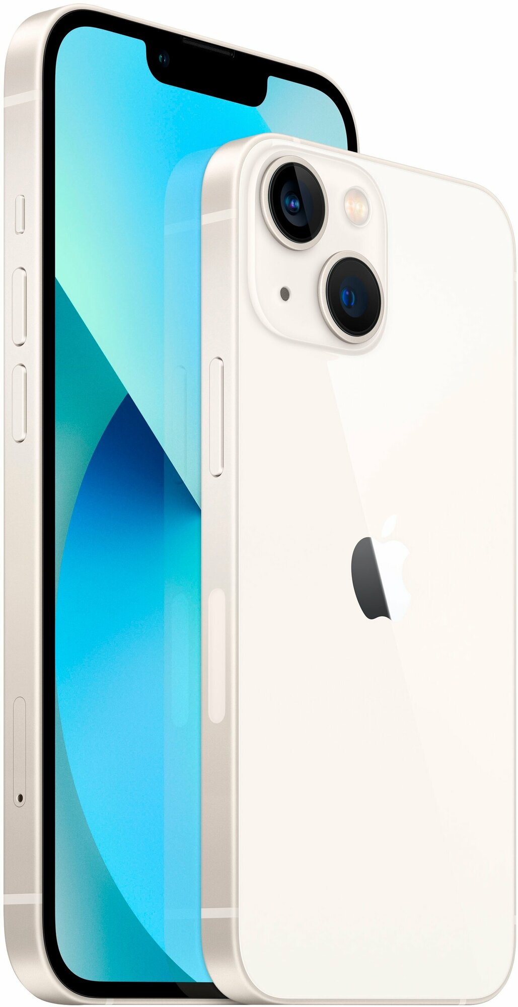 Смартфон, Apple, iPhone 13 mini, 256 гб, Global, белый, White — фото 1